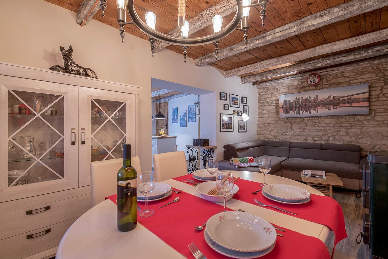 Rustic Istrian House Varesco Βίλα Krnica Εξωτερικό φωτογραφία